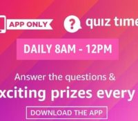 Amazon Quiz Answers Today 28 April 2020