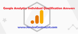 Google Analytics Individual Qualification Answer