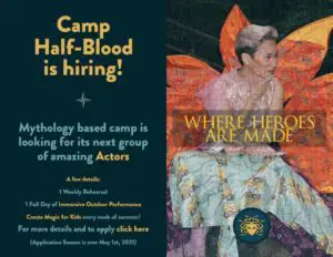 Camp Half Blood Outdoor Immersive Children’s Theatre in San Francisco, LA, DC, NY, CA