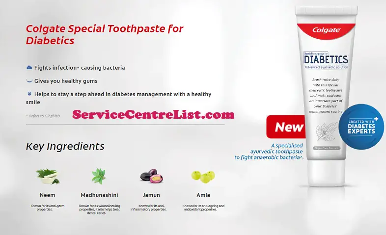 free colgate diabetics toothpaste